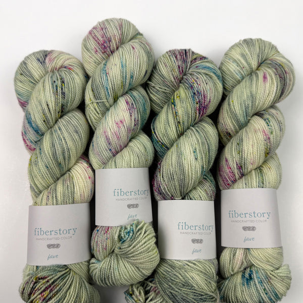 NEW Misty Morning, FAVE sock